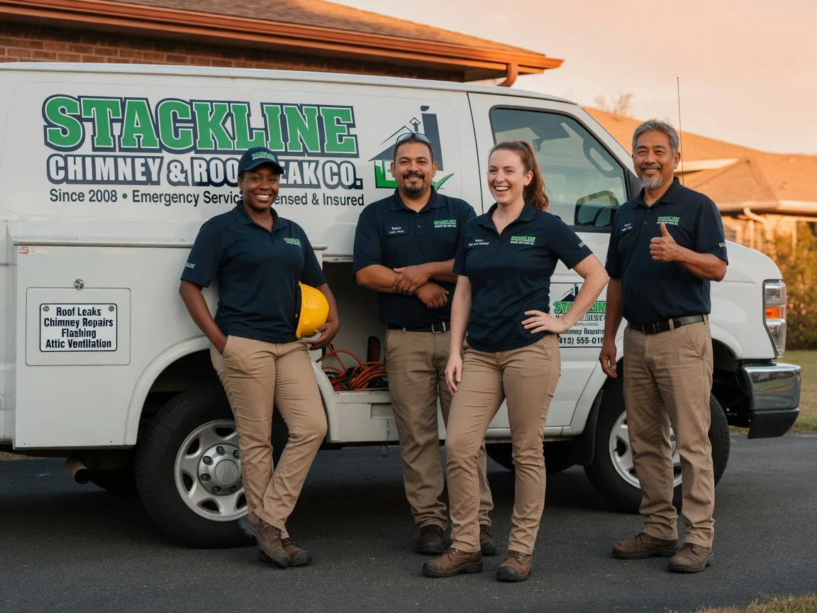 Chimney flashing repair company in Vallejo, CA